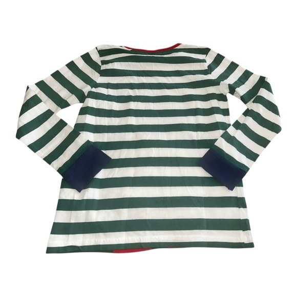 Mini Boden Santa Flap long sleeve applique tee - Picture 4 of 4